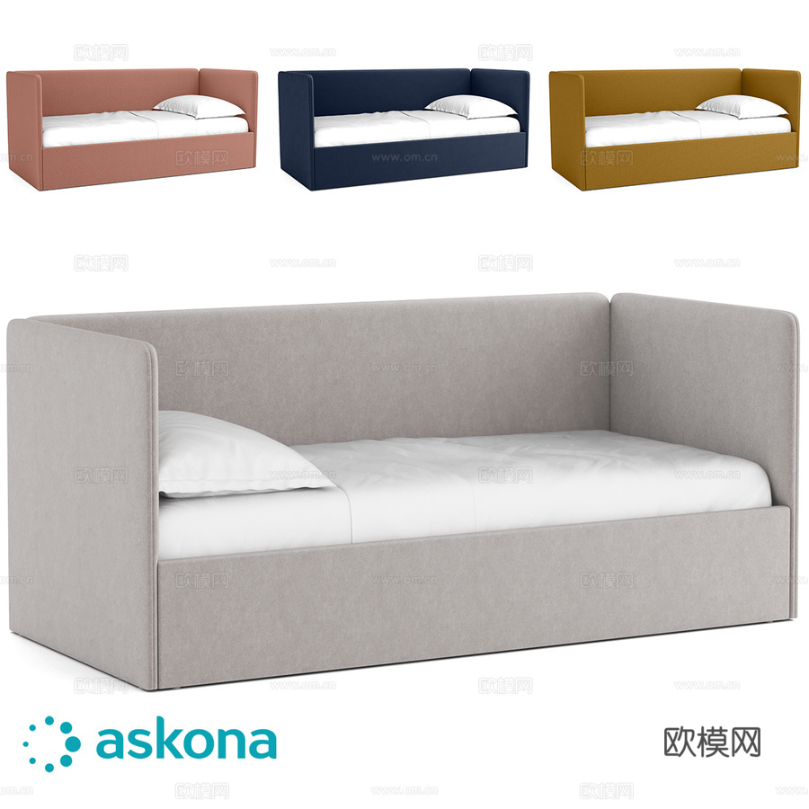 青少年床 Uno3d模型下载