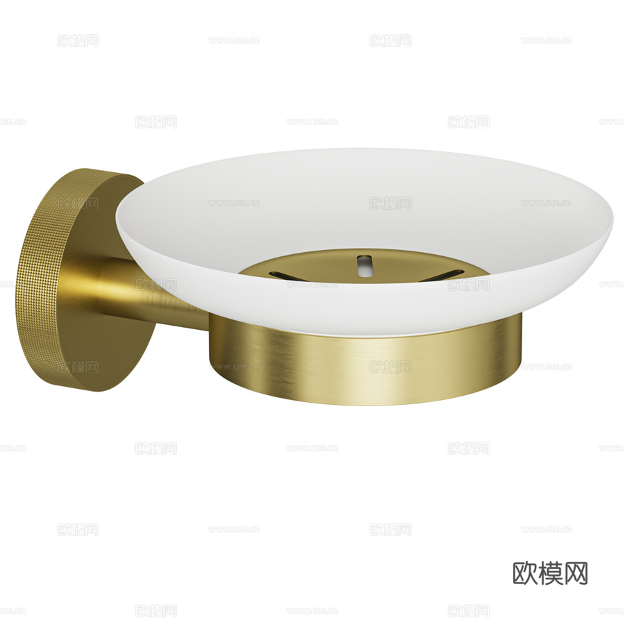 6.31005-GB PRIORITY 陶瓷皂碟带刷，3d模型下载