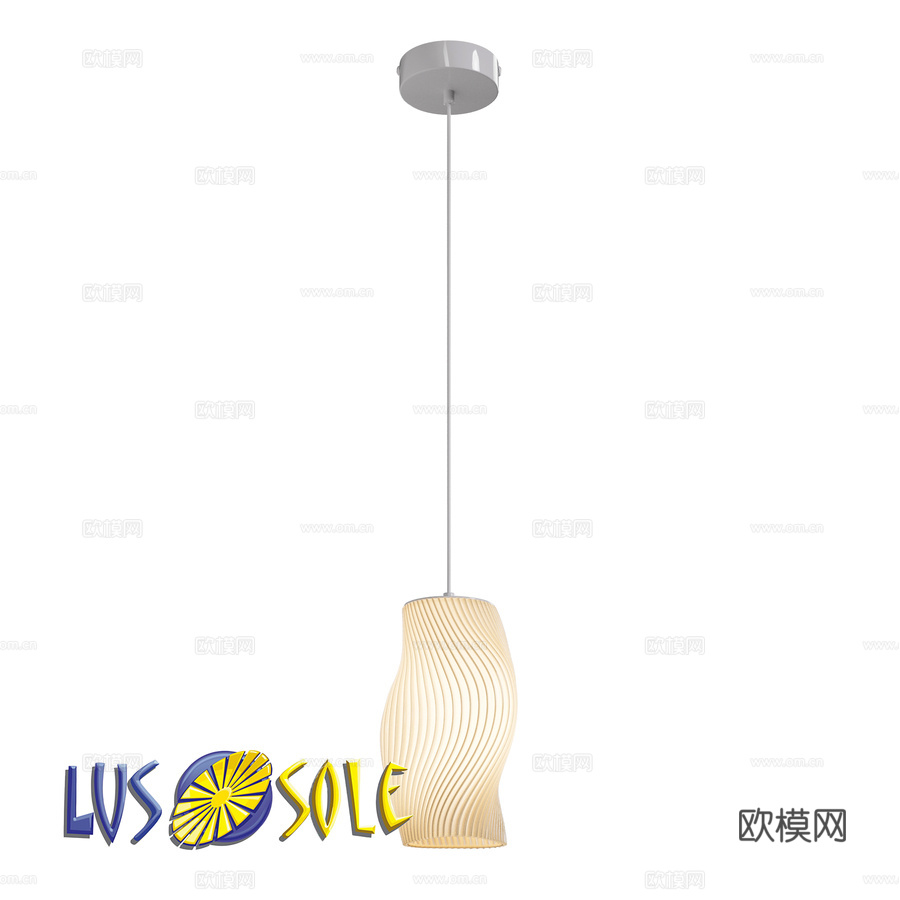 OM吊灯 Lussole LSP-89643d模型下载