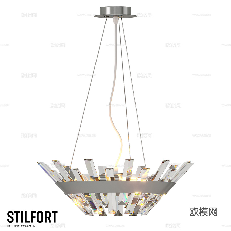 Stilfort吊灯，雪景系列3d模型下载