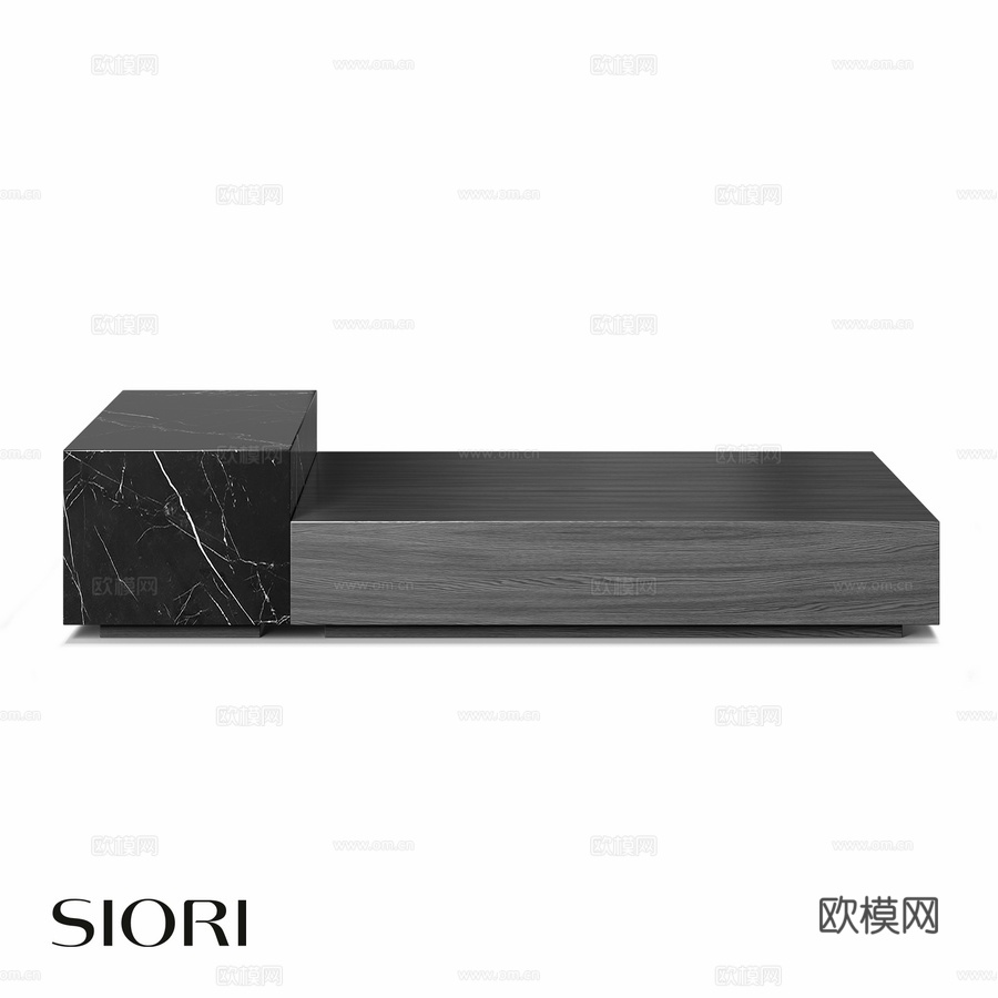 OM Siori Kendo 咖啡桌 135x753d模型
