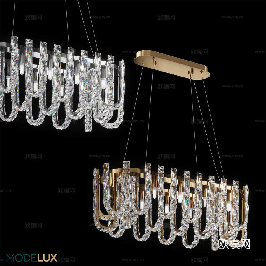 吊灯 MODELUX ML.6621.123d模型下载