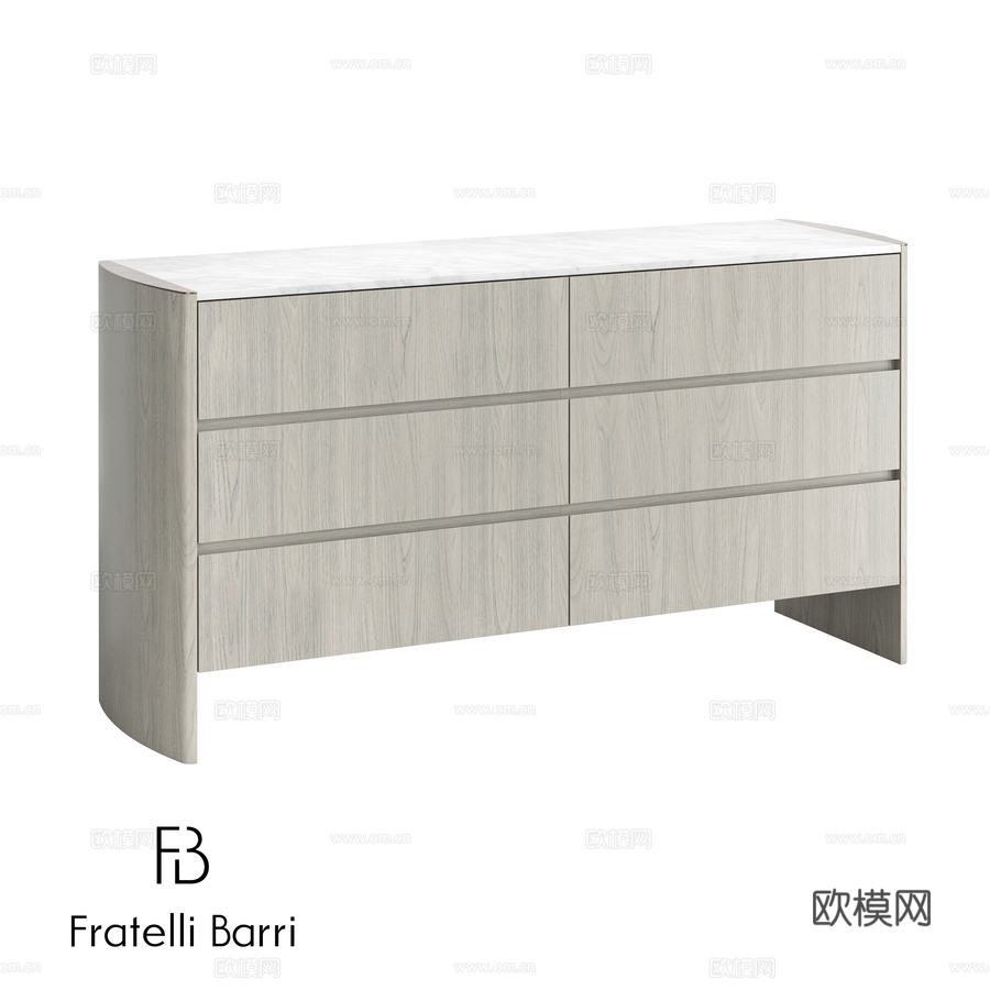 OM抽屉柜 Fratelli Barri NOLI3d模型下载