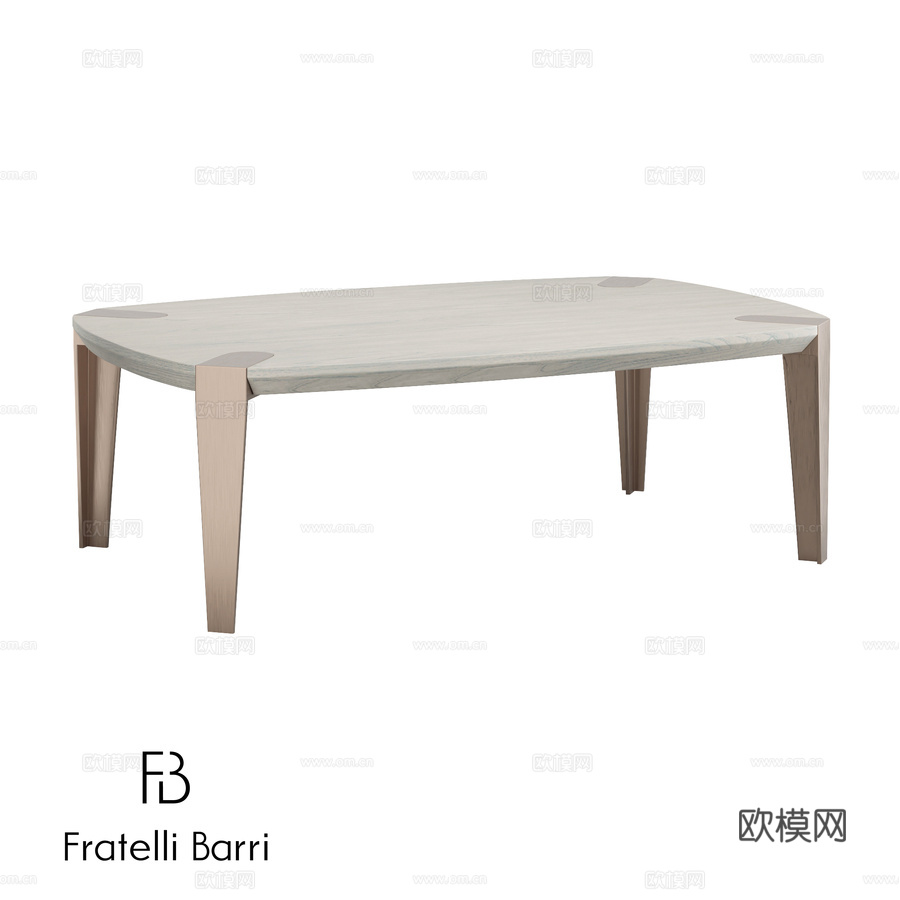 OM咖啡桌 Fratelli Barri NOLI3d模型下载