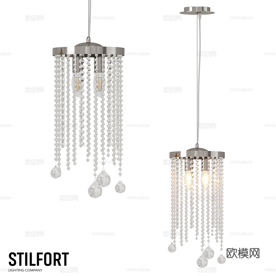 Stilfort吊灯，Smira系列3d模型