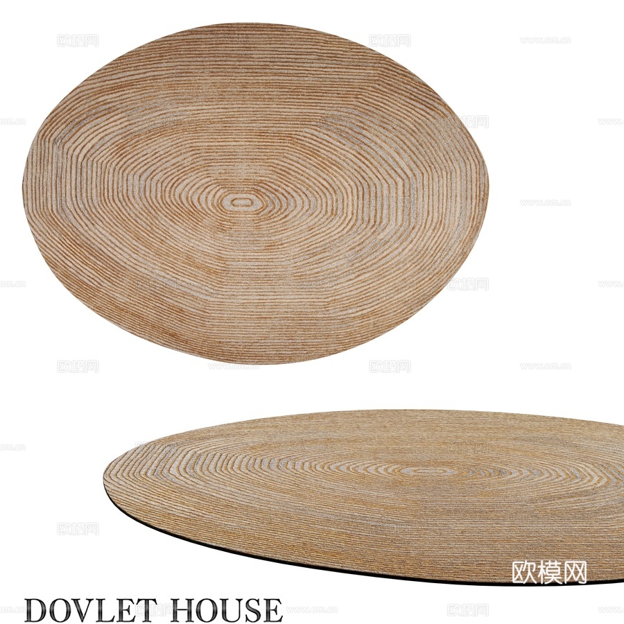 OM地毯 DOVLET HOUSE (art. 23522)3d模型下载