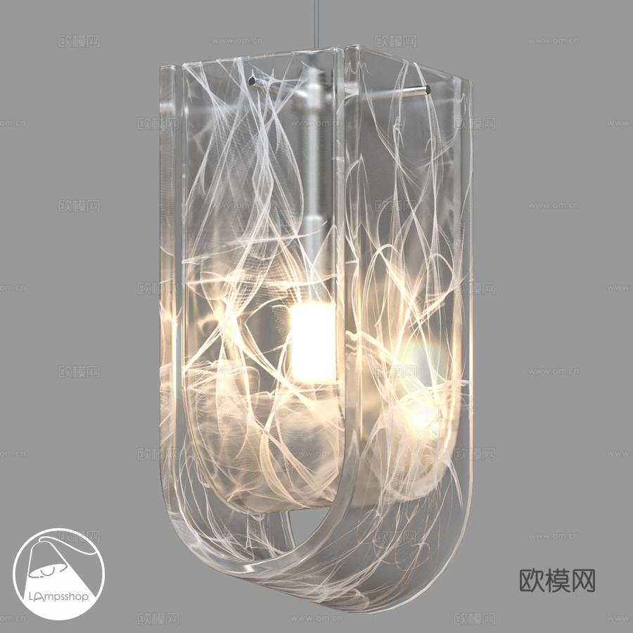 LampsShop.ru PDL2646 悬挂式 Purse3d模型下载