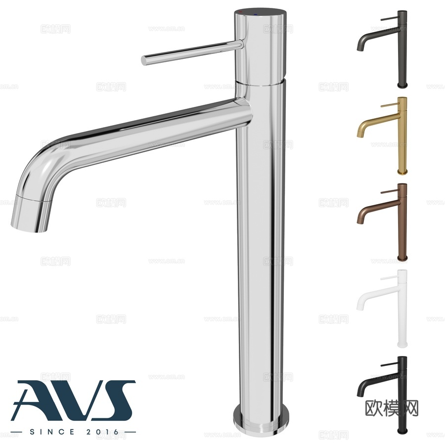 OM AVS Slimmer 高面盆龙头3d模型
