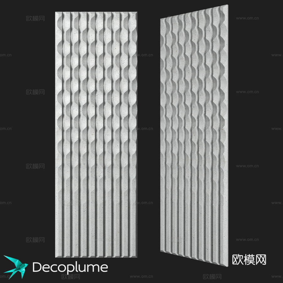 OM Honey1 装饰羽饰3d模型