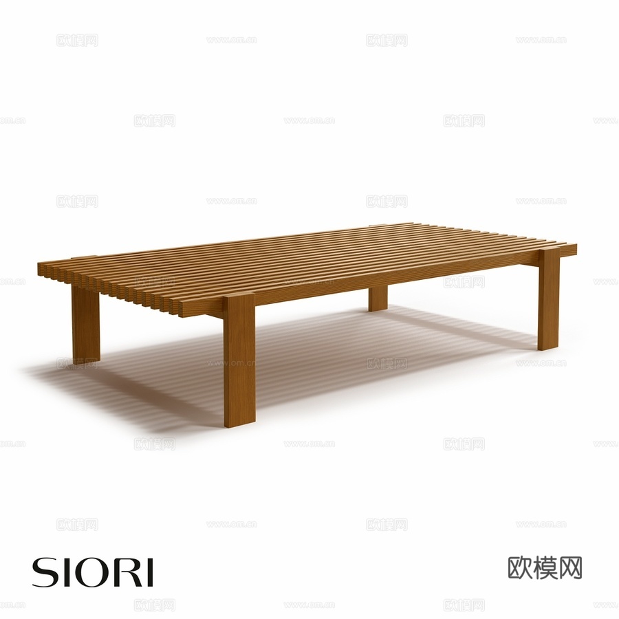 OM Siori Ottawa 咖啡桌3d模型