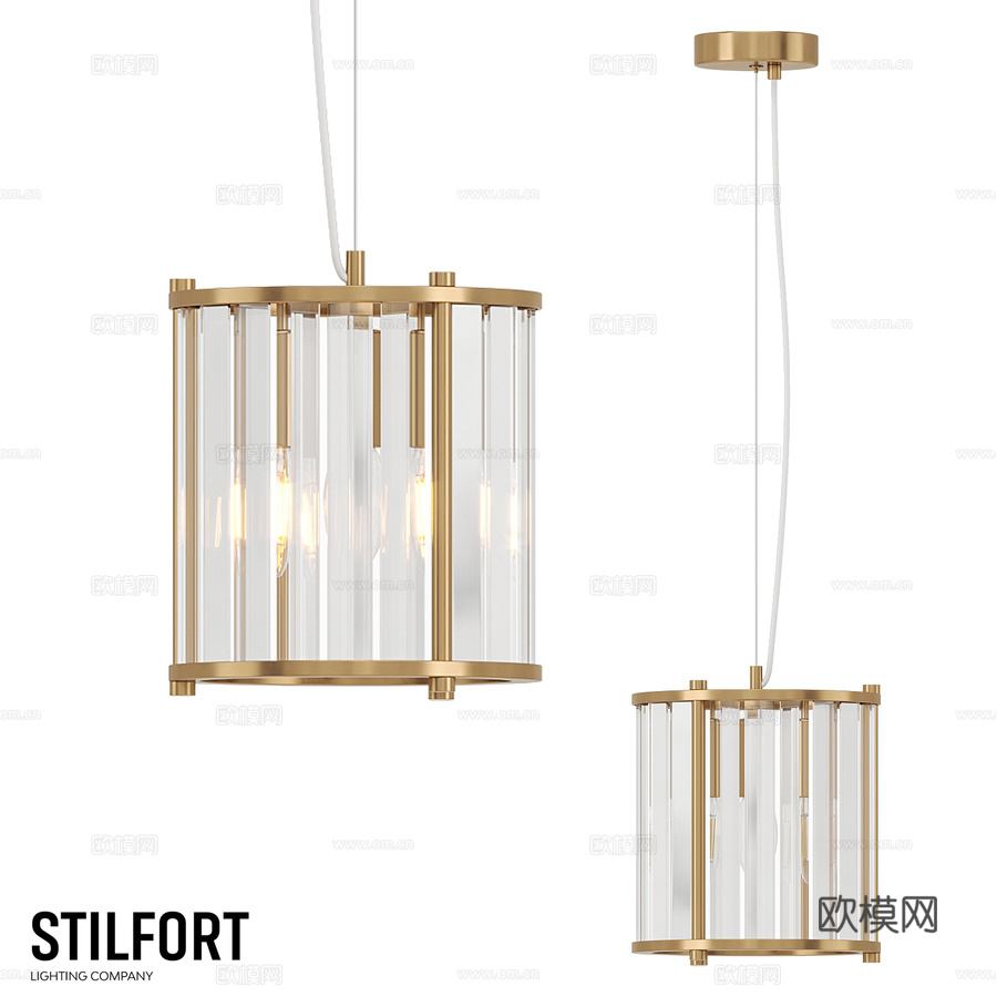 Stilfort吊灯，Washer系列3d模型下载