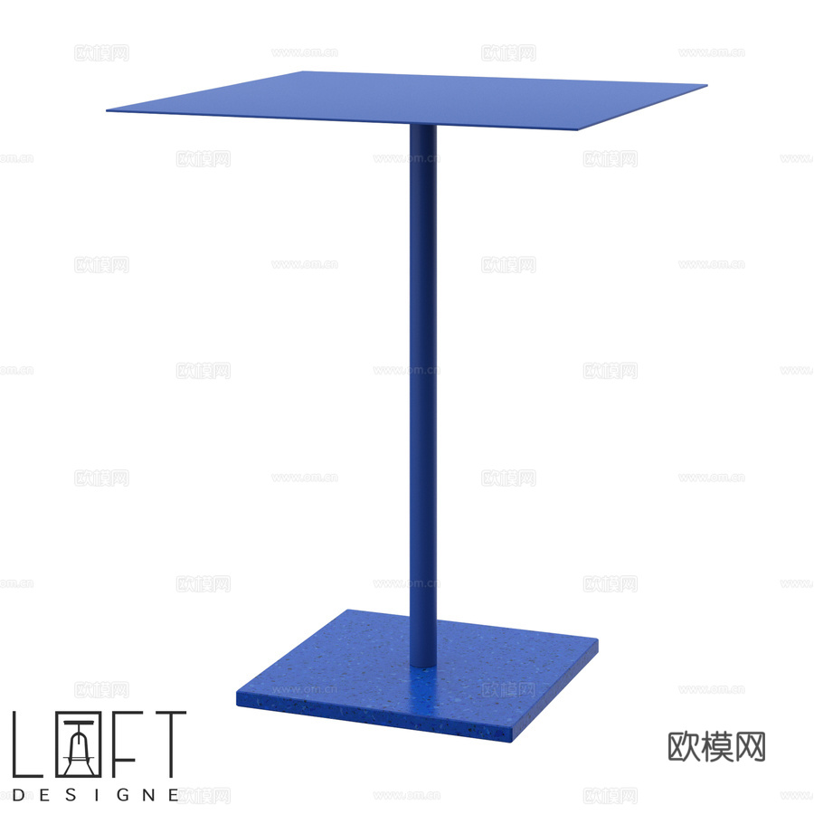LoftDesigne 60509款咖啡桌3d模型下载