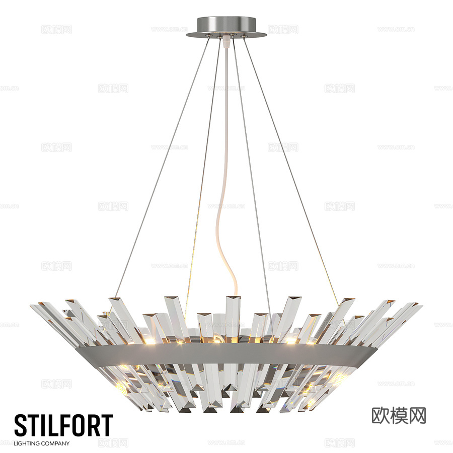Stilfort吊灯，雪景系列3d模型下载