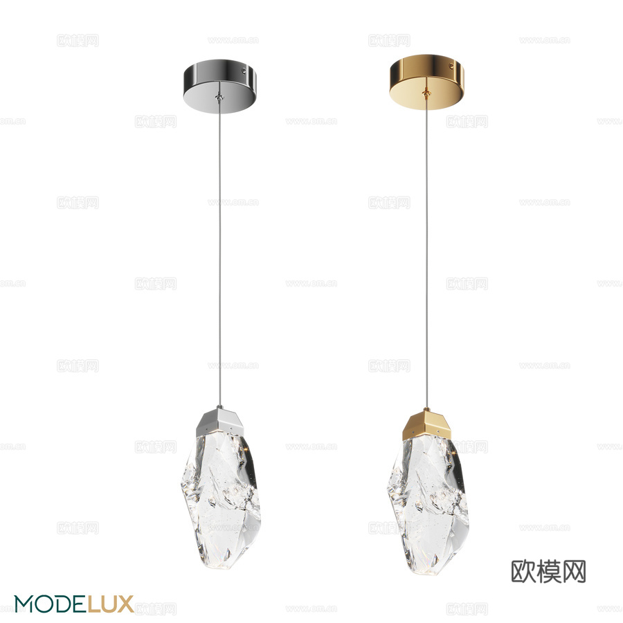 吊灯 MODELUX MS.89131.1 GD3d模型下载