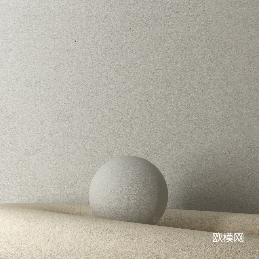 基于Microbeton的装饰性涂层mka涂料3d模型