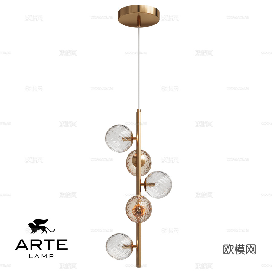 ARTE灯具OM A5261SP-5GO3d模型下载