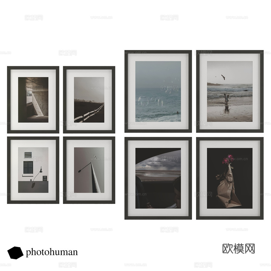 OM室内绘画人像摄影133d模型