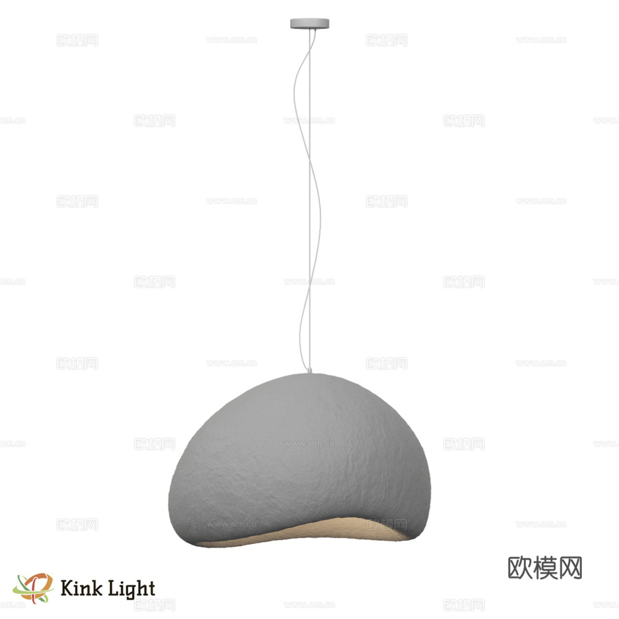 吊灯 Divio 灰色 07869 -80,163d模型下载