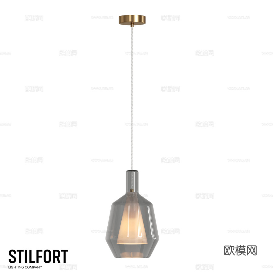 Stilfort吊灯，Eladin系列3d模型下载
