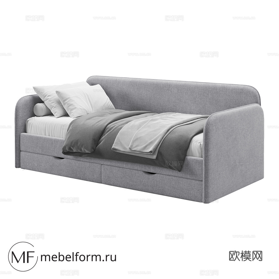 OM床LORENS3d模型下载