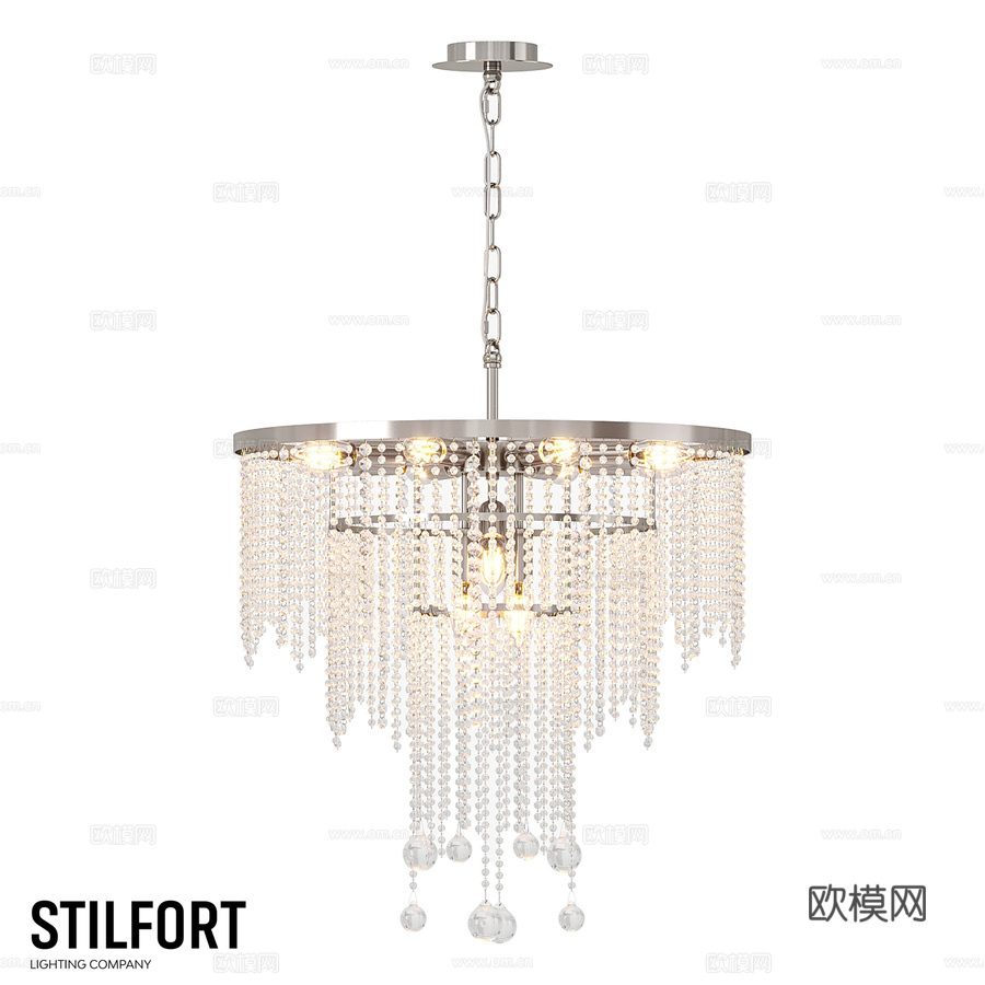 Stilfort吊灯，Smira系列3d模型下载