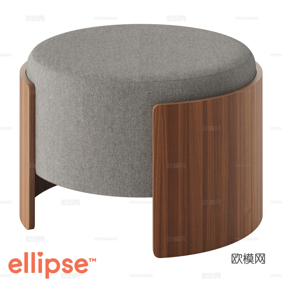 OM Pouf Lagom D 62 cm3d模型下载