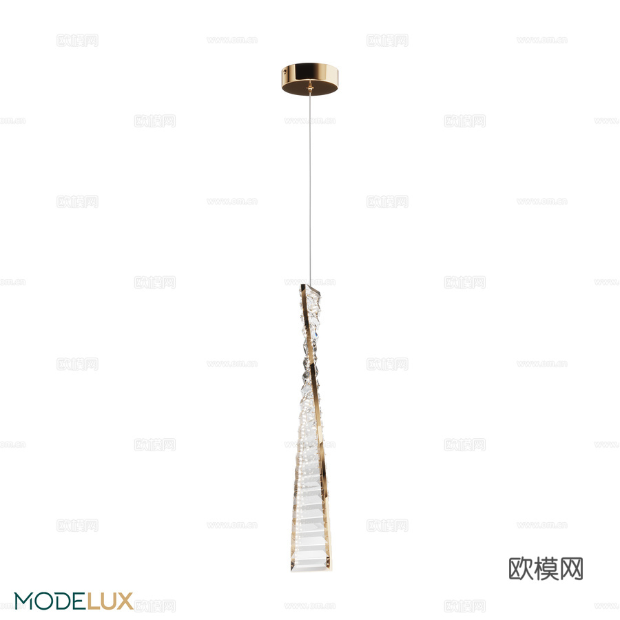 吊灯 MODESTYLE MS.88910.1 GD3d模型下载