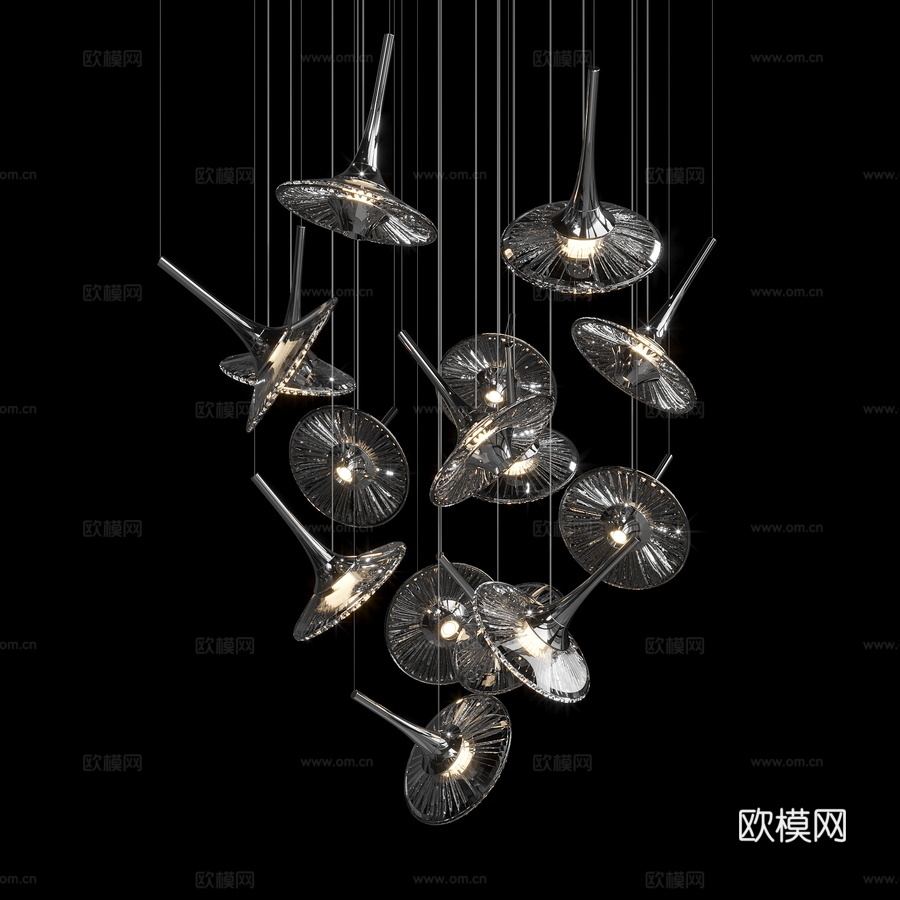 照明组合 Vargov®设计 - LC05143d模型下载