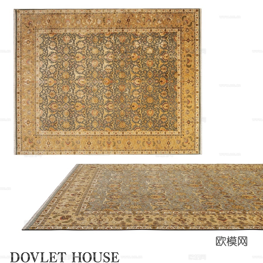 OM地毯 DOVLET HOUSE (art. 23480)3d模型下载