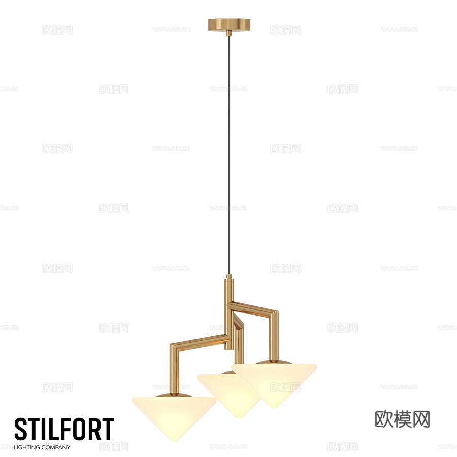 Stilfort吊灯，Pilze系列3d模型下载