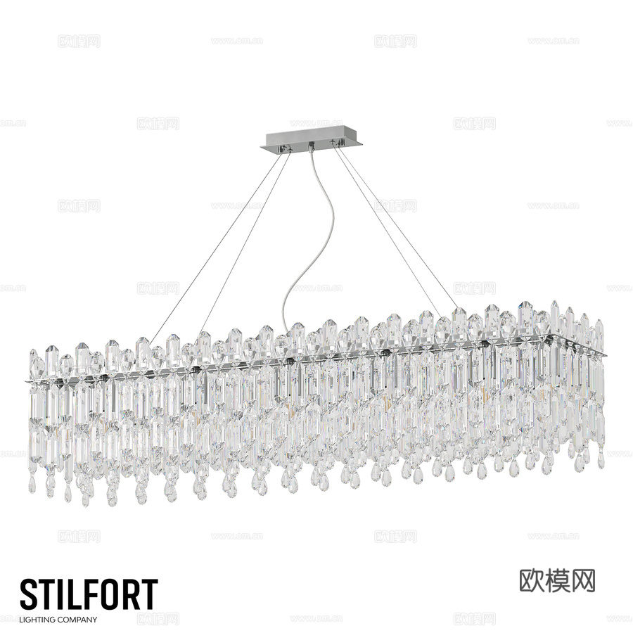 Stilfort吊灯， Legacy系列3d模型下载