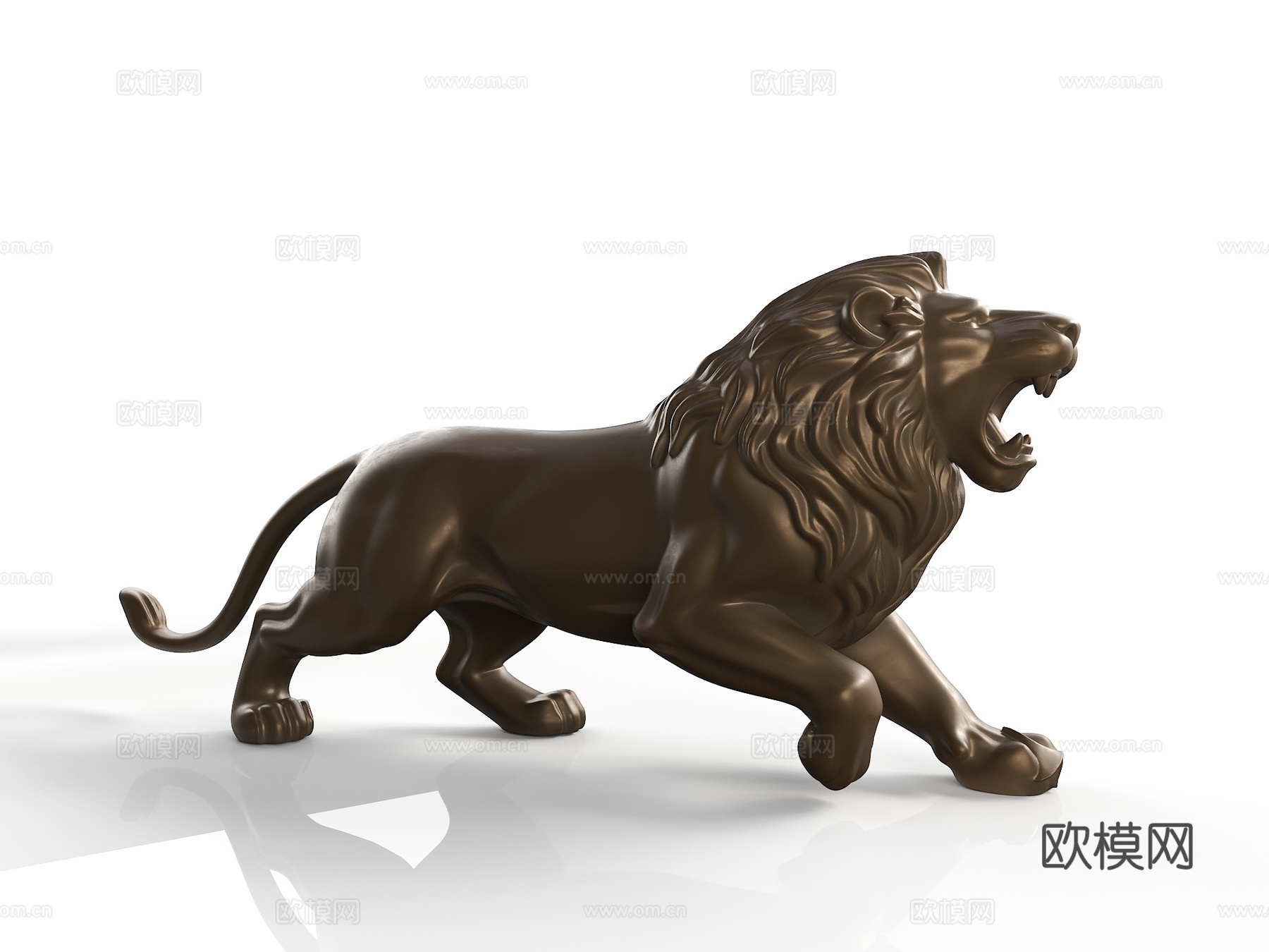 现代雕塑 景观雕塑 狮子雕塑 动物雕塑摆件 狮子 主题雕塑su模型