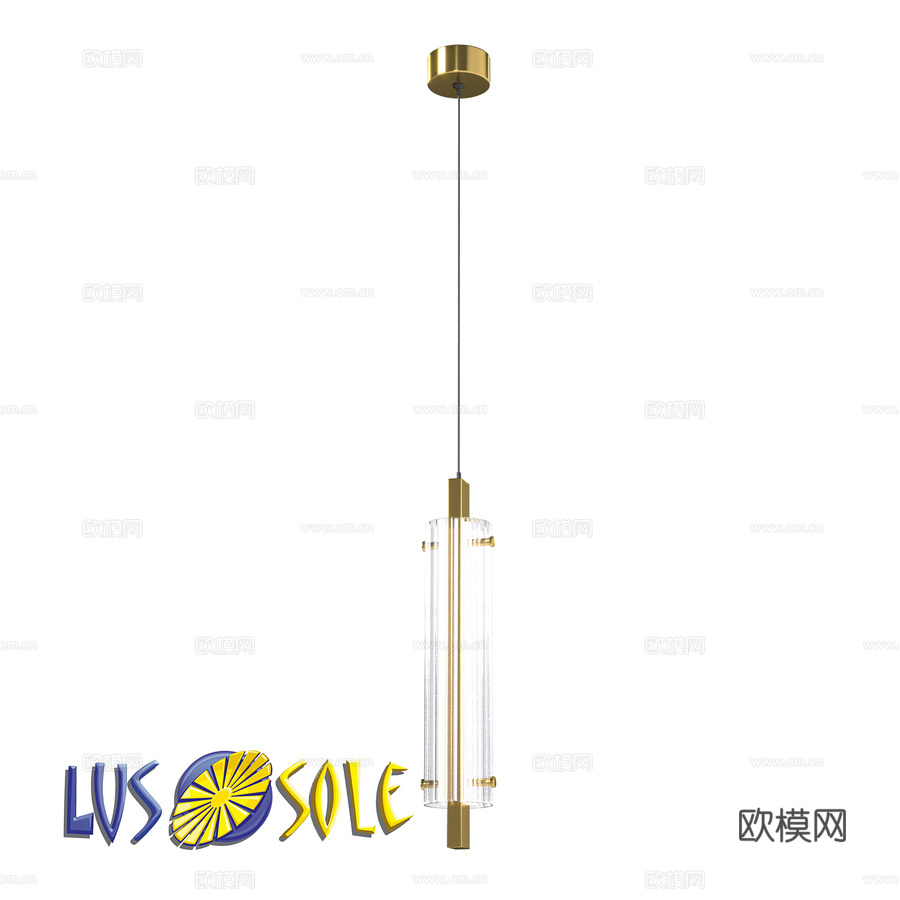 OM 吊灯 Lussole LSP-7356, LSP-733d模型下载