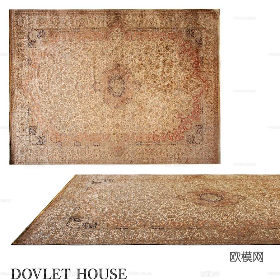 OM地毯 DOVLET HOUSE (art. 23586)3d模型下载