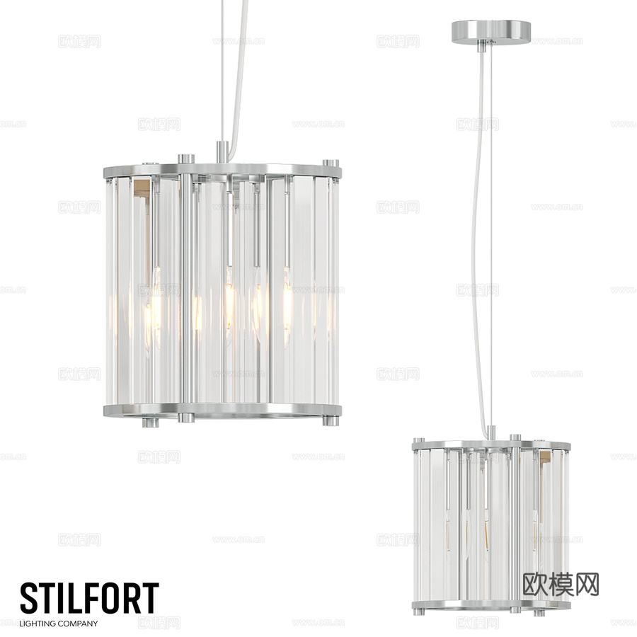 Stilfort吊灯，Washer系列3d模型下载