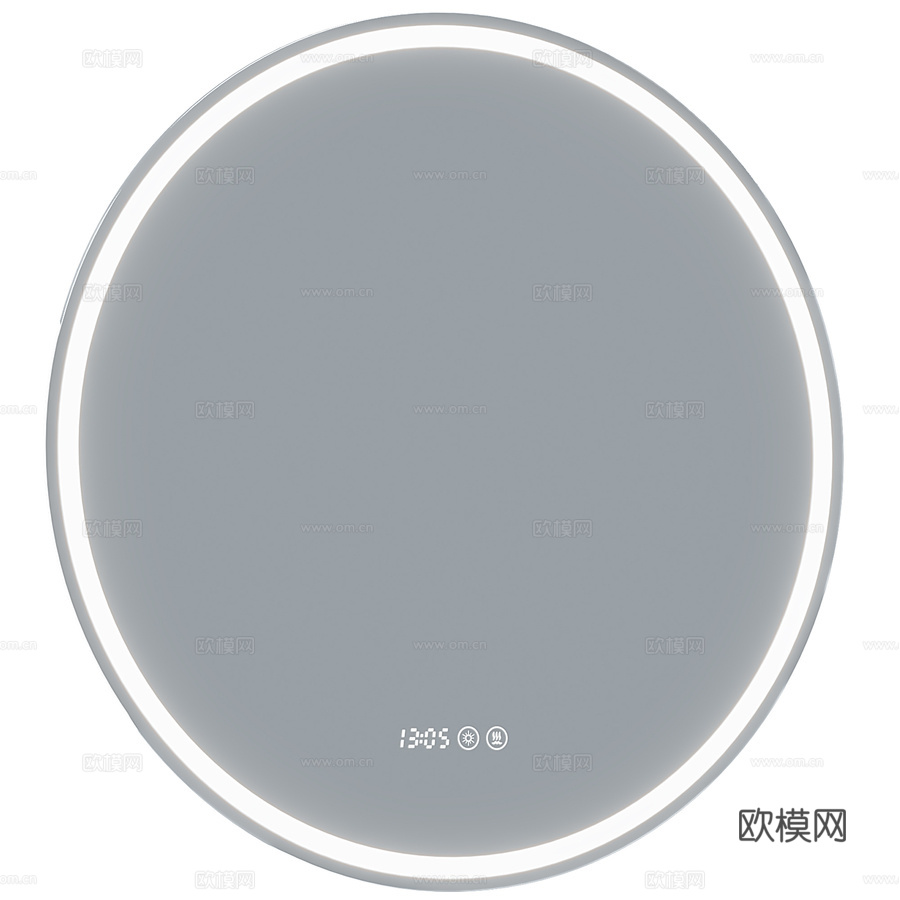 Aquanet Optima 70 LED背光镜3d模型下载