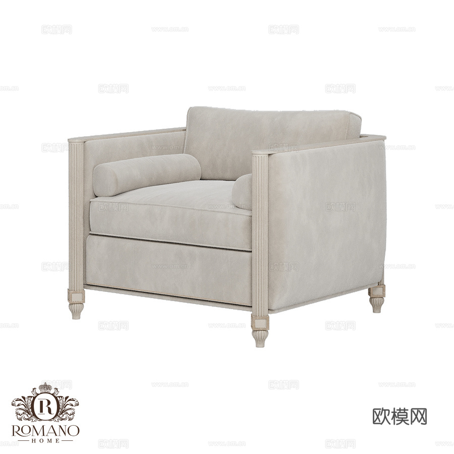 (OM) Franco Grand Romano Home扶3d模型下载