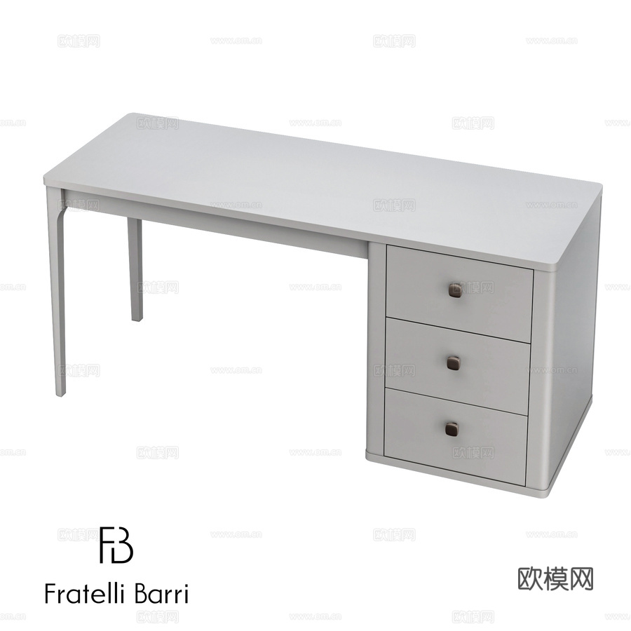 OM办公桌Fratelli Barri ALBA新款3d模型下载