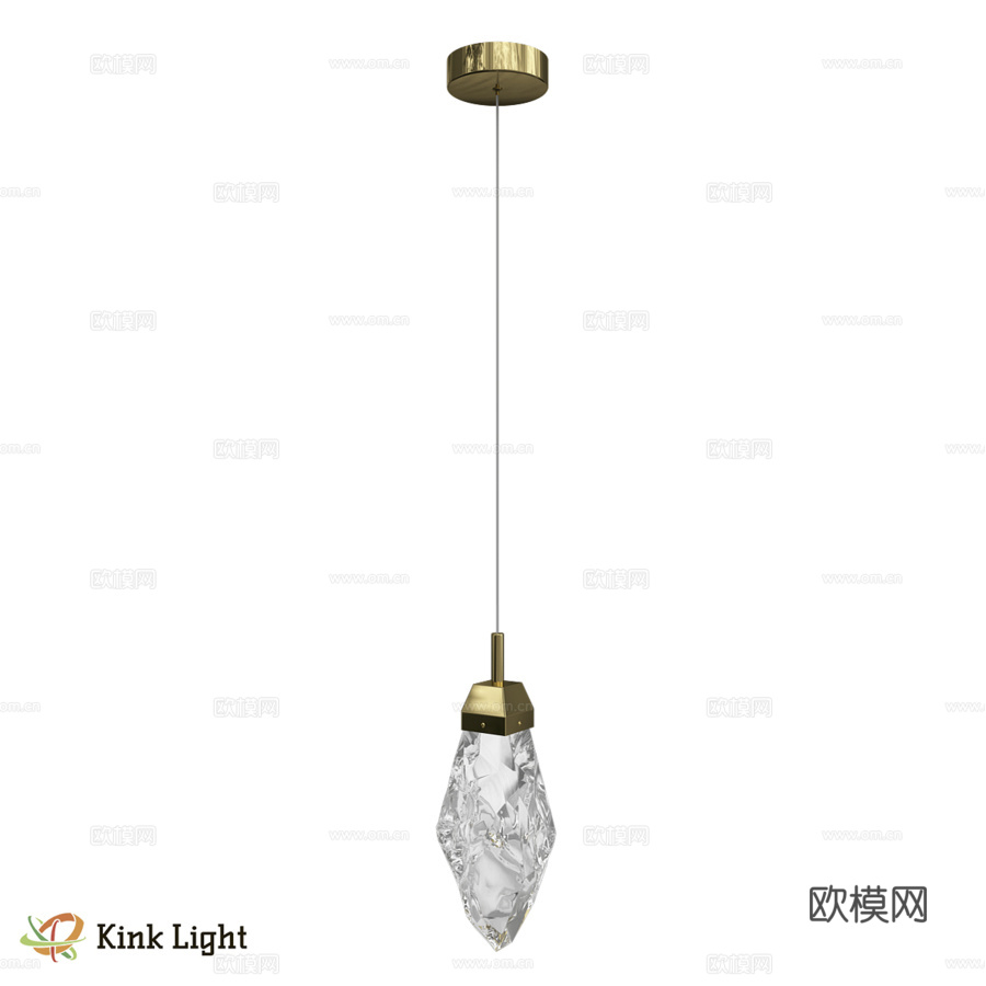 吊灯精灵黄铜 07862-1A,363d模型下载