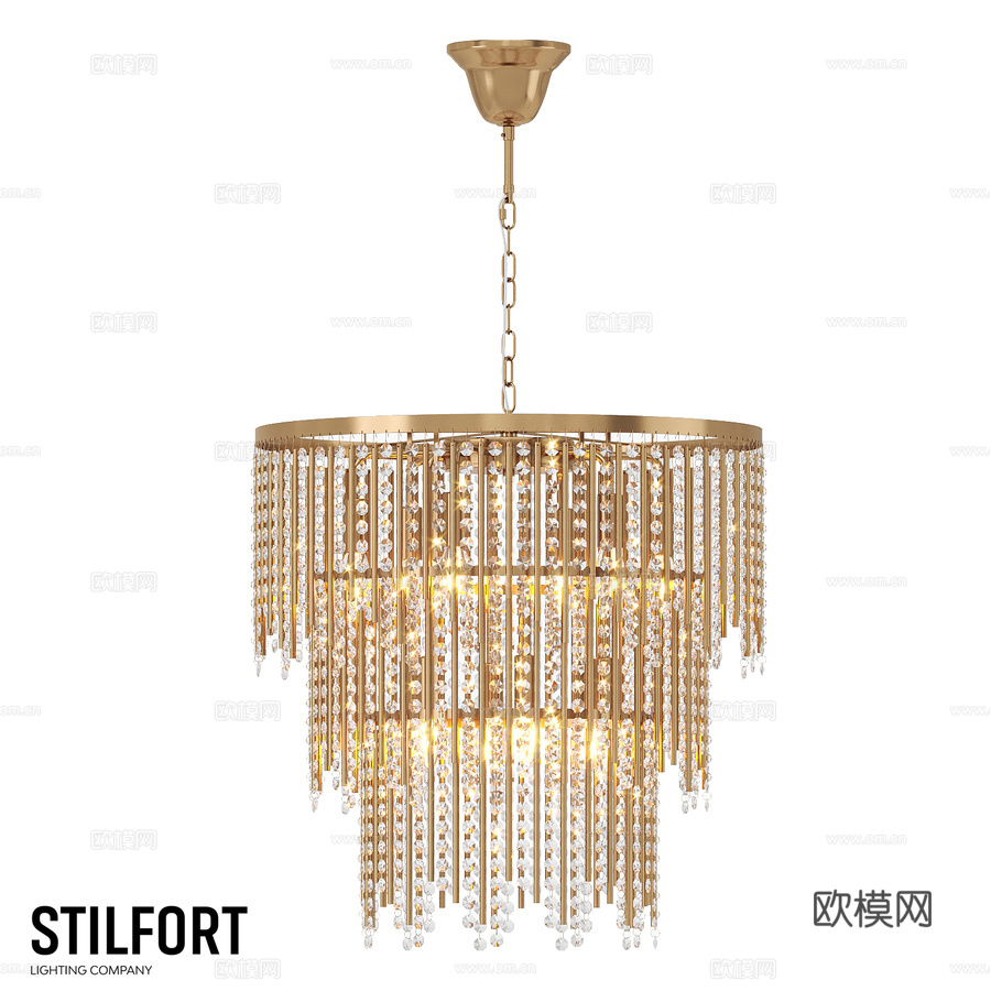 Stilfort吊灯，Grandex系列3d模型下载