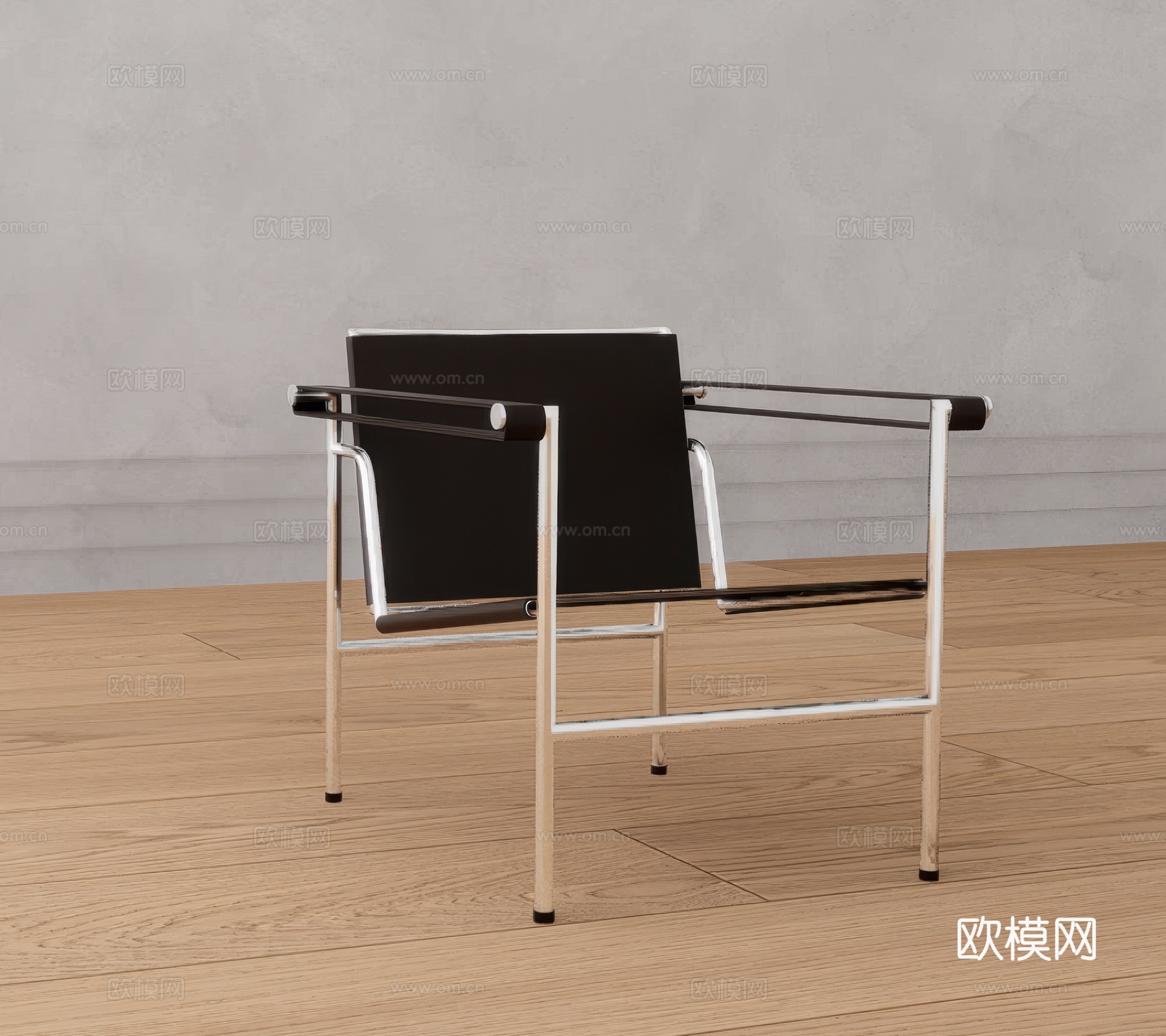 休闲椅su模型下载（渲染图1）