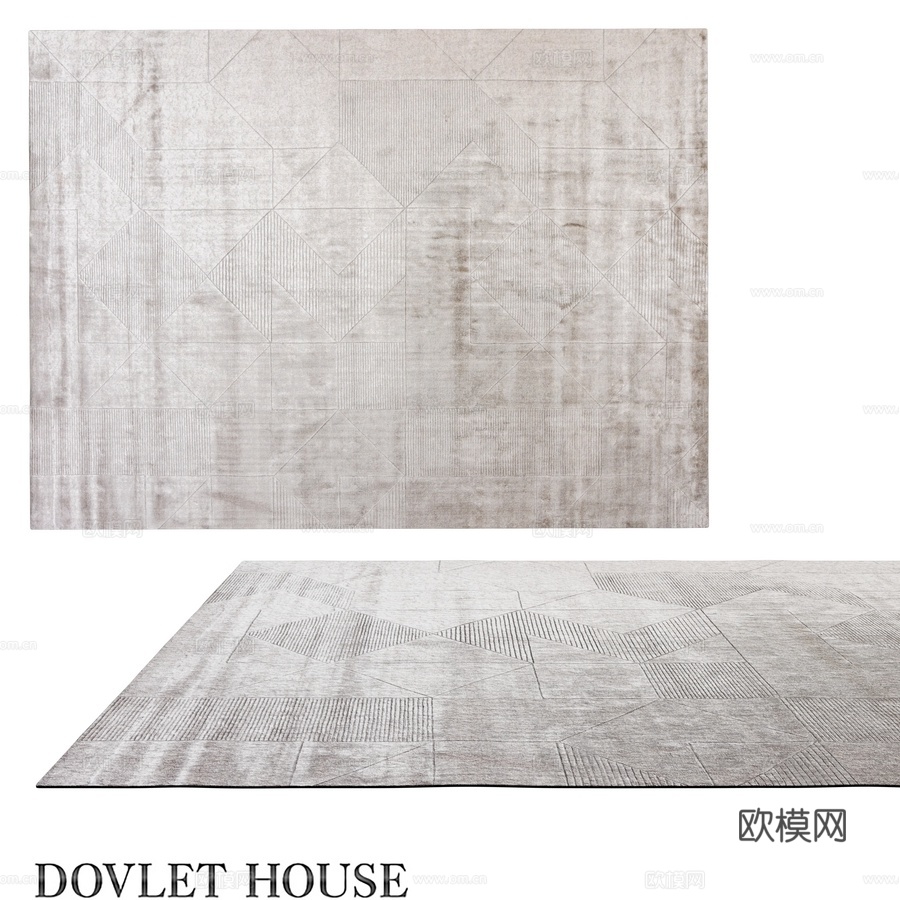OM地毯 DOVLET HOUSE (art. 24074)3d模型下载