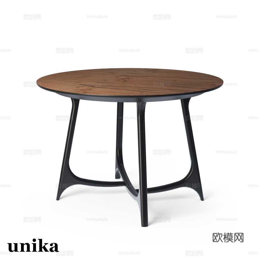 可伸缩餐桌 Kyns3d模型下载