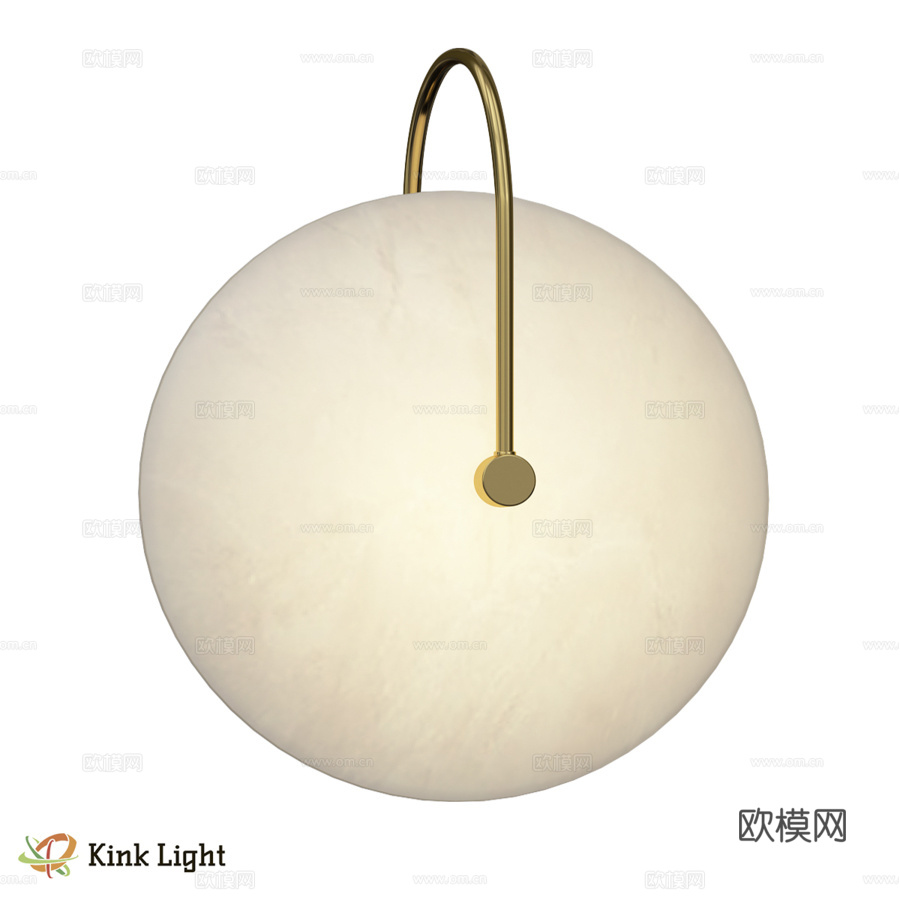 壁灯 Melissa 黄铜白 08437.363d模型下载