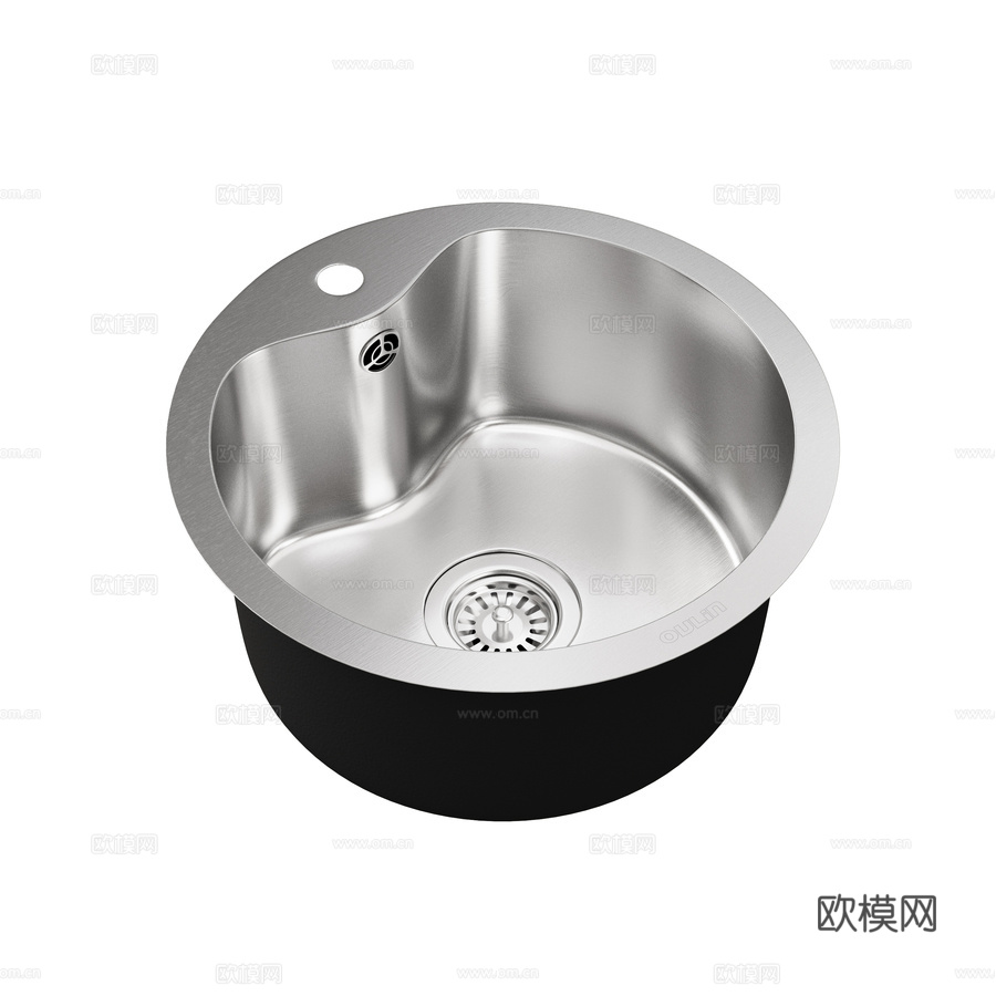 欧林洗脸盆 OL-3573d模型下载
