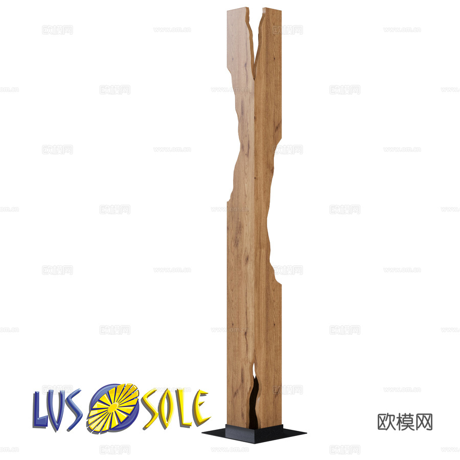 OM落地灯 Lussole LSP-50133d模型下载