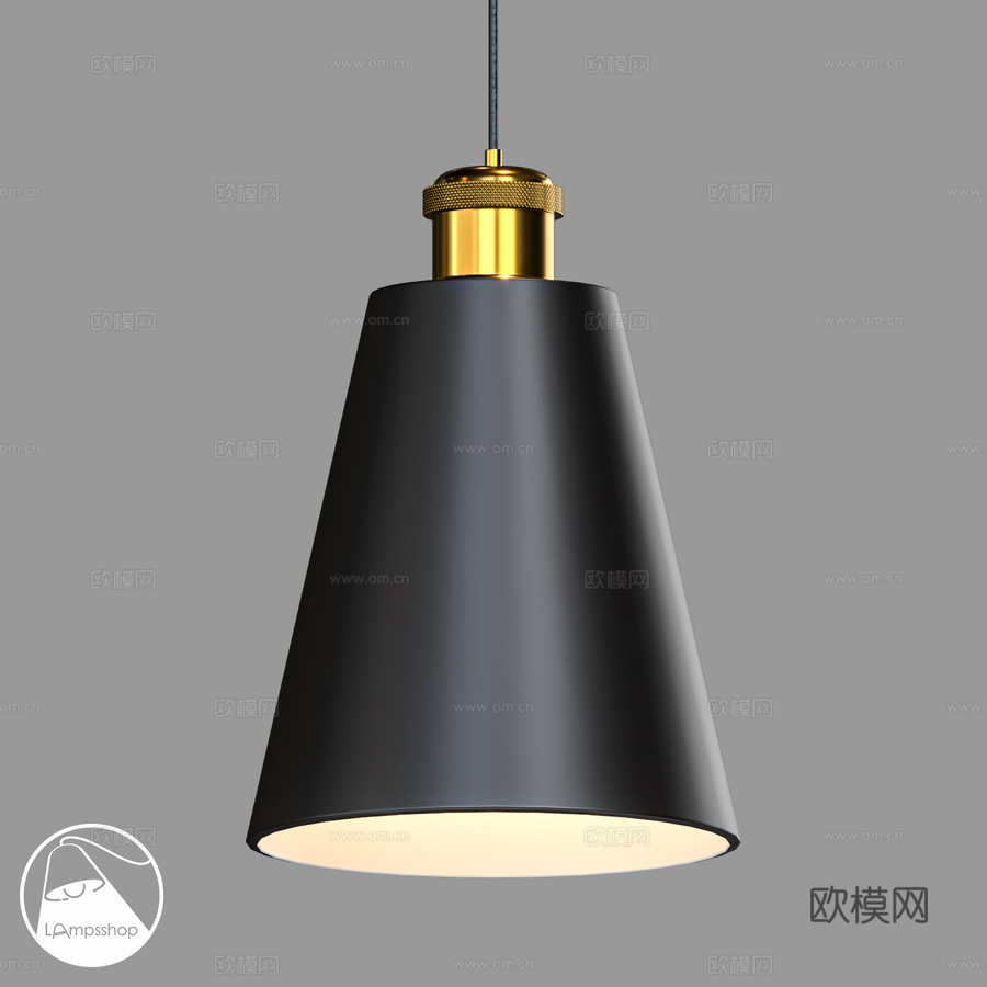 LampsShop.ru PDL2413 吊灯 Freque3d模型下载