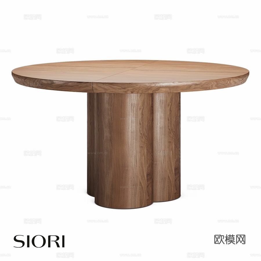 OM Siori 贝加莫餐桌3d模型