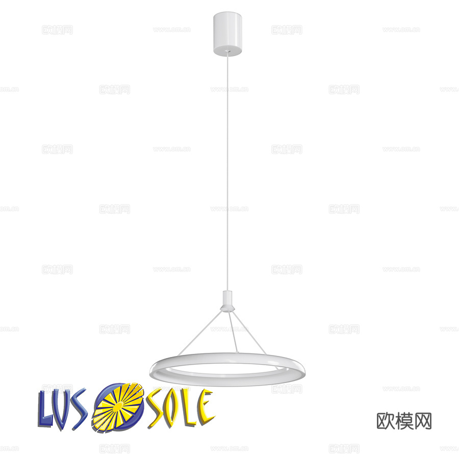OM吊灯 Lussole LSP-74253d模型下载