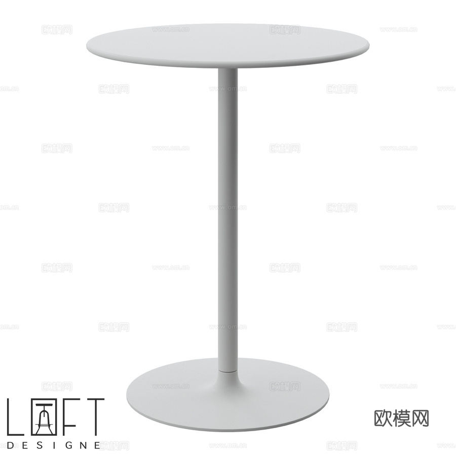 LoftDesigne 63633 餐桌3d模型下载
